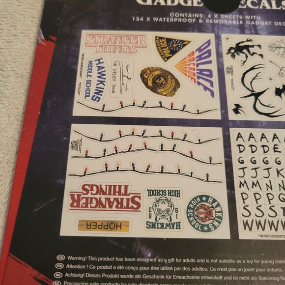 Netflix Stranger Things Gadget Decals Stickers Computers Phones Tablets Laptop - Picture 4 of 4